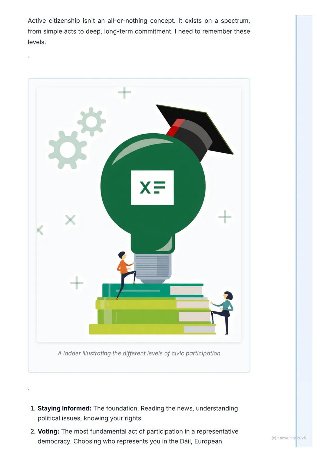 # Defining Active Citizenship
## An introduction to active citizenship
Active citizenship is the idea that members of a state or community