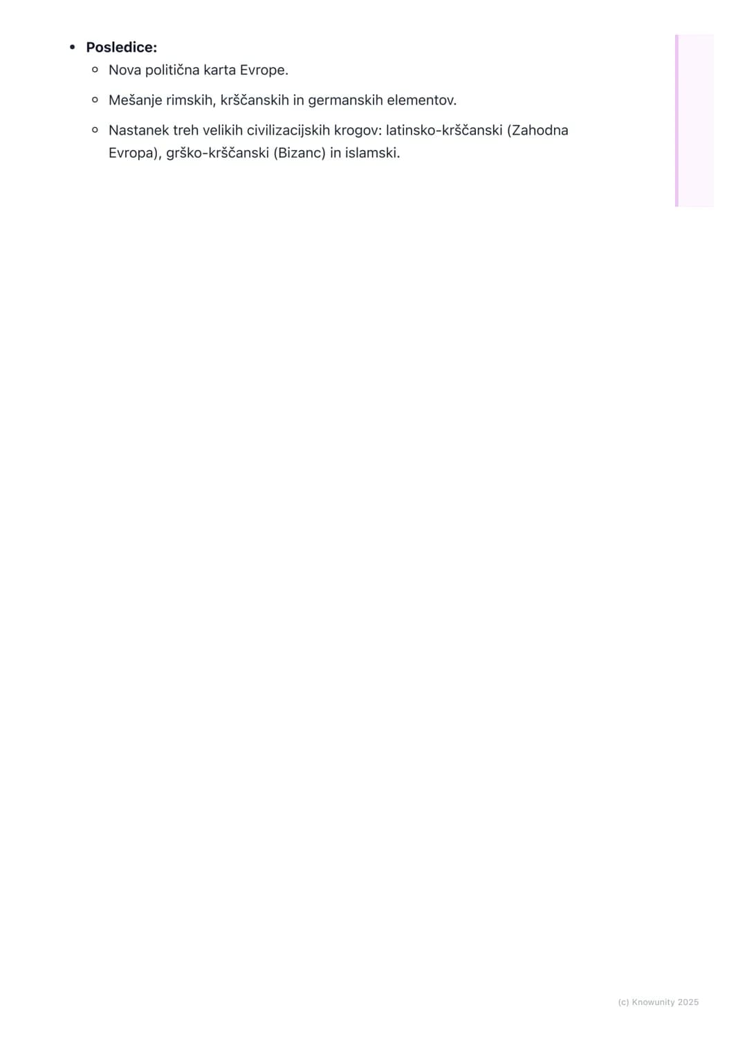 # Zgodnji srednji vek: Migracije
in nastanek novih držav
Uvod v obdobje
Zgodnji srednji vek je obdobje po padcu Zahodnega rimskega cesarst